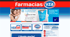 Desktop Screenshot of farmaciasyza.com